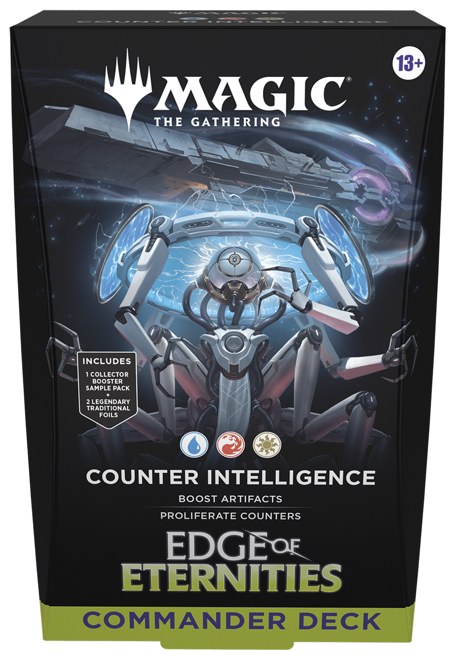 Magic: The Gathering Edge of Eternities Counter Intelligence Commander Deck image 0